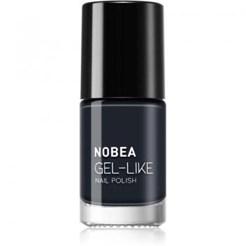 NOBEA Day-To-Day Gel-Like Nail Polish - Blue Depths #N19, 6 ml
