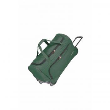Travelite Basics Fresh Wheeled Duffle Bag 71cm Dark Green