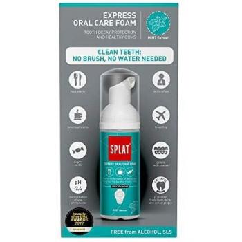 SPLAT Oral Care Foam 2 en 1 - Espuma Dental Sabor Menta