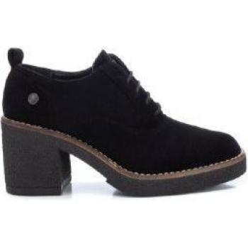 Zapatos Refresh 170993 para Mujer de Estilo Gótico con Cordones, Color Negro, Tacón de 7cm, Tallas EU36-EU41
