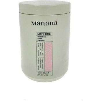 Mascarilla Capilar Mananã Love Hue 1 L - Mascarilla capilar de 1 litro, formulada para nutrir y reparar el cabello, con ingredientes naturales que aportan hidratación y brillo, ideal para cabellos teñ
