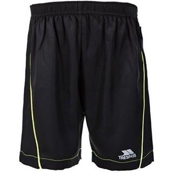 Trespass Bandit Active TP50 Pantalón Corto, niños, Negro