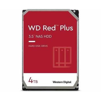 Disco Duro Interno Western Digital Red Plus 4TB 5400 RPM SATA III 128MB Caché para NAS