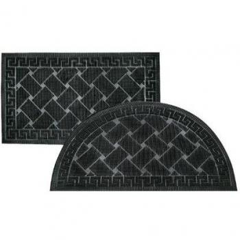 Dintex Felpudo, Poliuretano, Negro, 40 x 70 cm