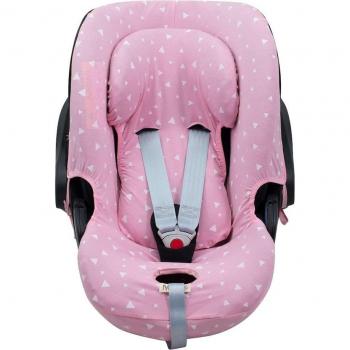 Funda para silla de coche Jyoko compatible con Cybex Aton Q - Protección de la silla de coche Jyoko Pink Sparkles