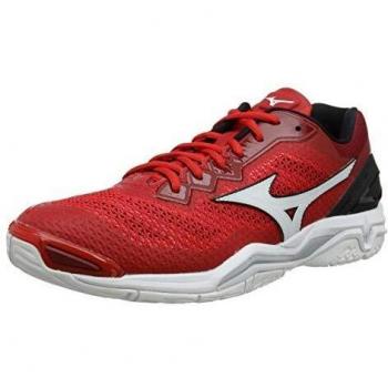 Mizuno WAVE STEALTH V, Unisex Adults Handball, Red