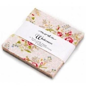 Windermere Charm Pack By Brenda Riddle Designs; 42 - 5 Precut Fabric Quilt Squares by MoDA