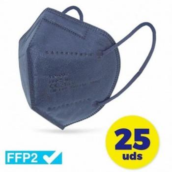 Caja de mascarillas FFP2 Club Náutico 25 unidades color azul