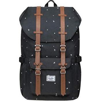 KAUKKO Mochila Tipo Casual de Hombre y Mujer para Portátil para Escuela, Viajes o Senderismo Mini tamaño