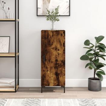 Aparador de madera contrachapada 34,5x34x90 cm - Mueble de Almacenaje de Salón con Armarios y Cajón de Madera, Buffet Moderno, Armario Auxiliar y Armario de