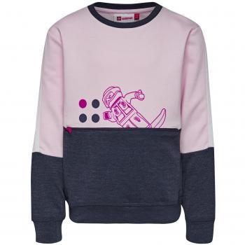 LEGO Sebastian, Sudadera para Niñas, Rosa