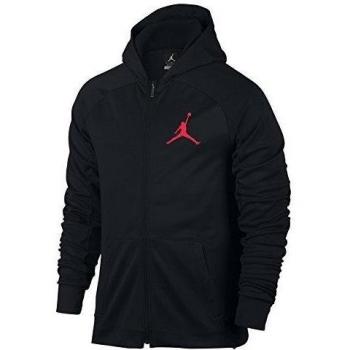Nike 360 Fleece FZ Hoodie - Sudadera para hombre, color negro, talla 3XL