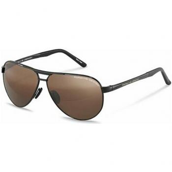 Porsche Design P8649 Polarized Men's Sunglasses Black 62mm