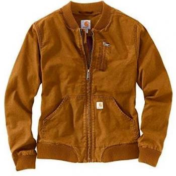 Carhartt Crawford Chaqueta de las mujeres - Marrón (S)
