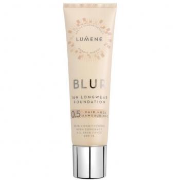 Lumene Blur 16h Longwear Foundation SPF 15 Shade 0.5 Fair Nude 30 ml
