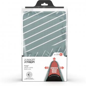 Funda para tabla de planchar Joseph Joseph Flexa 135 cm - Gris lineal, resistente y fácil de colocar