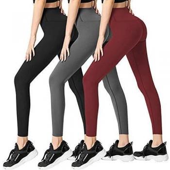 Leggings de cintura alta sin costuras para mujer, con costuras suaves y elásticos para el control de la barriga, pantalones elásticos de entrenamiento, gimnasio, yoga, pantalones elásticos Multi2 S/M