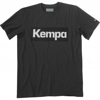 Camiseta Kempa Promo Manga Corta Negra para Hombre Adulto XXL