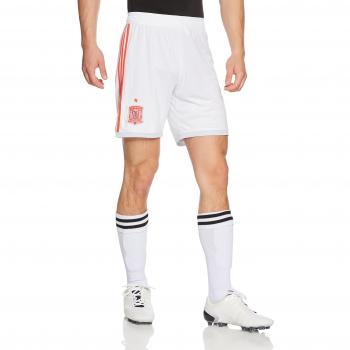 adidas España Réplica Pantalones Cortos De Fútbol, Todo el año, Hombre, Color White/Brired/Halblu, tamaño Small