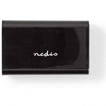 Nedis Cargador de Pared 8.0 A 4 salidas 3x USB-A + 1x, negro