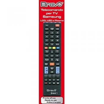 Telecomando Universal Bravo para TV Samsung LED LCD Plasma Smart con Garantía de 2 Años - Modelo 90202061