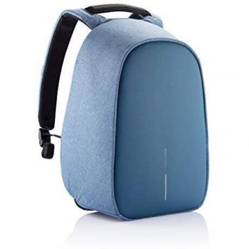 Bobby Hero Regular Anti-Theft Backpack 18L Light Blue with USB and RFID Compartment