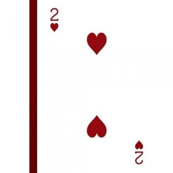 Dos de corazones