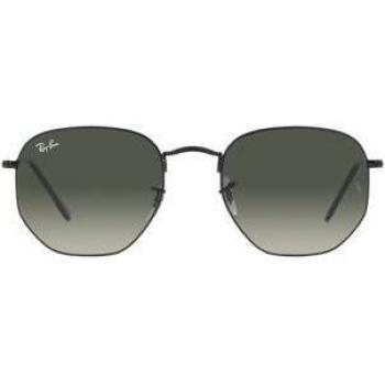 Ray-Ban Hexagonal Black RB3548 002/71 51-21 Medium Gradient Sunglasses
