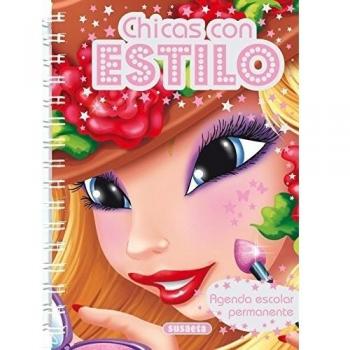Agenda escolar permanente chicas con estilo