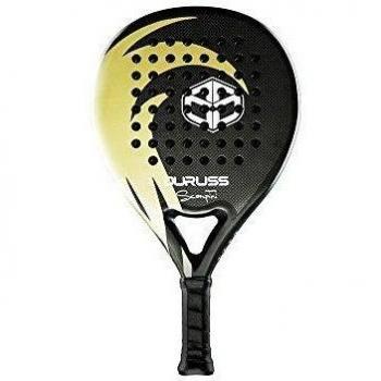 Duruss Scampini - Pala de pádel para Hombre, Color Negro/Dorado