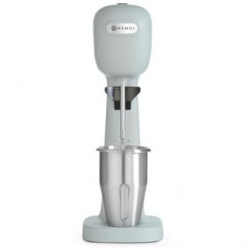 Batidora Mezcladora de Bebidas Fitness 400W con 2 Vasos Acero Inoxidable y Policarbonato, Diseño Azul