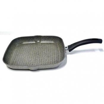 BALLARINI Cortina Granitium Bistecchiera, Grigio, Diametro 28 cm