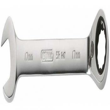 KS Tools 503.4619-E Llave combinada de carraca GEARplus, conmutable, 19 mm, colgador