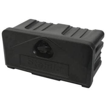Caja de herramientas CARGOPARTS CARGO-TB24 con múltiples compartimentos, fabricada en plástico resistente, diseño portátil, incluye bandejas extraíbles y cerradura de seguridad