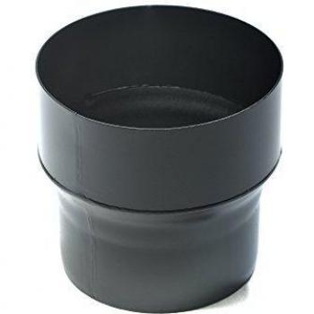 Horno Tubo Reducción 200mm > 120mm Senotherm Negro 1,6mm