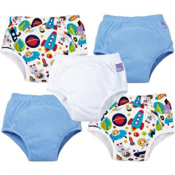 Bambino Mio, pañal de aprendizaje, niño mixto cosmos, 3+ años, pack de 5