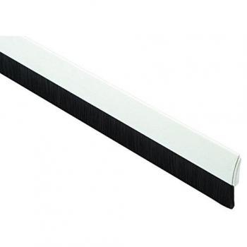 BRINOX Burlete Curvado de Cepillo, Blanco, 100 cm