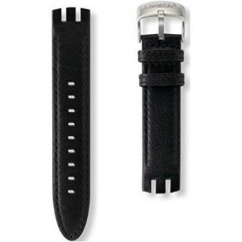 Correa piel negra Swatch Irony New Big In A Classic Mode AYTS400 20mm