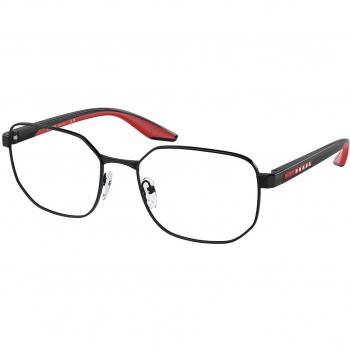 Prada Linea Rossa PS50QV 1AB1O1 Men's Eyeglasses Black Size 57 - Blue Light Block Available