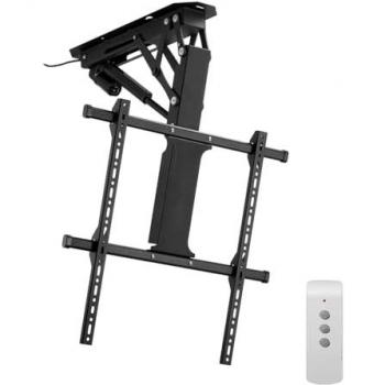 Soporte de Techo Motorizado para TV de 32 a 65 Pulgadas, Ajustable Eléctricamente, Carga Máxima de 40 kg, VESA 600x600 mm