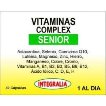 Vitaminas Complex Senior - Integralia - 30 cápsulas