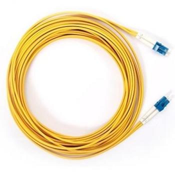 10Gtek OS2 LC a LC Cable de Fibra Óptica 10m- 9/125 Monomodo Dúplex Fiber Patch Cable LSZH para SFP, 10G SFP+, Convertidor de Medios, Longitud: 1m a 50m