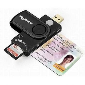 Rocketek - Lector de DNI Electrónico y Tarjetas de Memoria