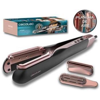 Plancha y Secador de Pelo Cecotec RitualCare Air Lisse 2 en 1 Negra - 1000W, Motor Digital, Plasma, Cerámica y Queratina, Aire Frío