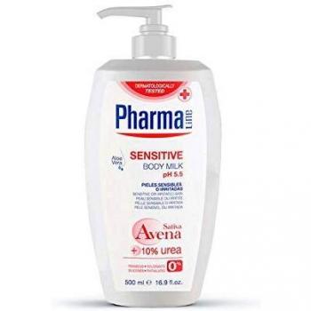 PHARMALINE loción corporal sensitive dosificador 500 ml