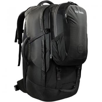 Mochila Tatonka Great Escape 60+10 Negra para Viajes y Montaña
