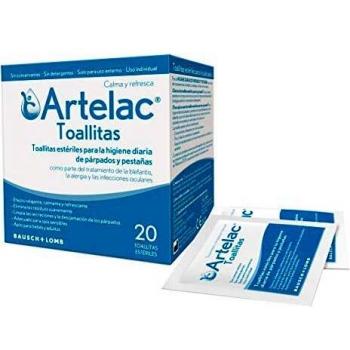Artelac Sterile Eye Wipes - 20 Units