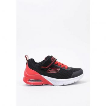 Skechers MICROSPEC MAX Zapatilla Deportiva Velcro niño Negro 27