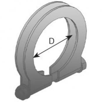 Abrazadera de sujeción para sistema de escape DINEX 28875
