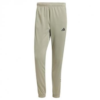Pantalón de entrenamiento para hombre Adidas Train Essentials Camo, color Beige/Silver Pebble, talla 2XL